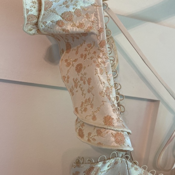 NWTS   V.Chapman dress size 00 Duchess in Dusty Cream - Picture 8 of 9